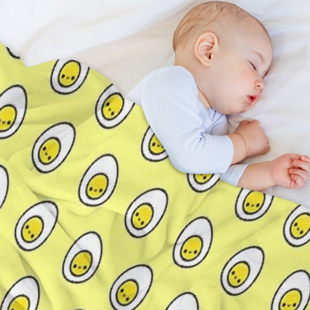 Yummy Egg Compact Throw Blanket