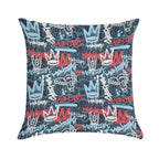 Maniak Tag & Throwie Patterned Print Soft Style Accent Throw Pillow