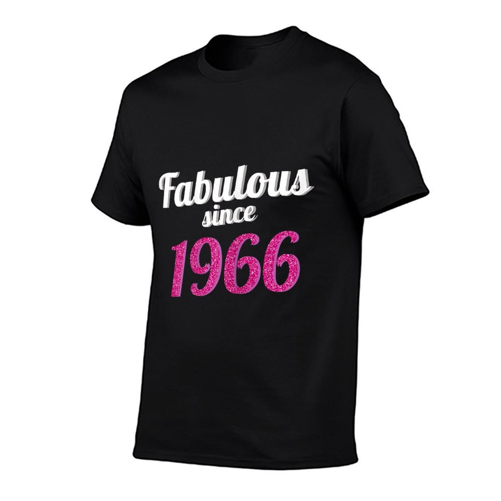 Womens Fabulous Since 1966 - 50th Birthday Gift  Relaxed-fit T-Shirt