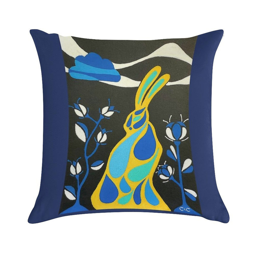 The Linköping Hare Soft Easy Maintenance Throw Pillow