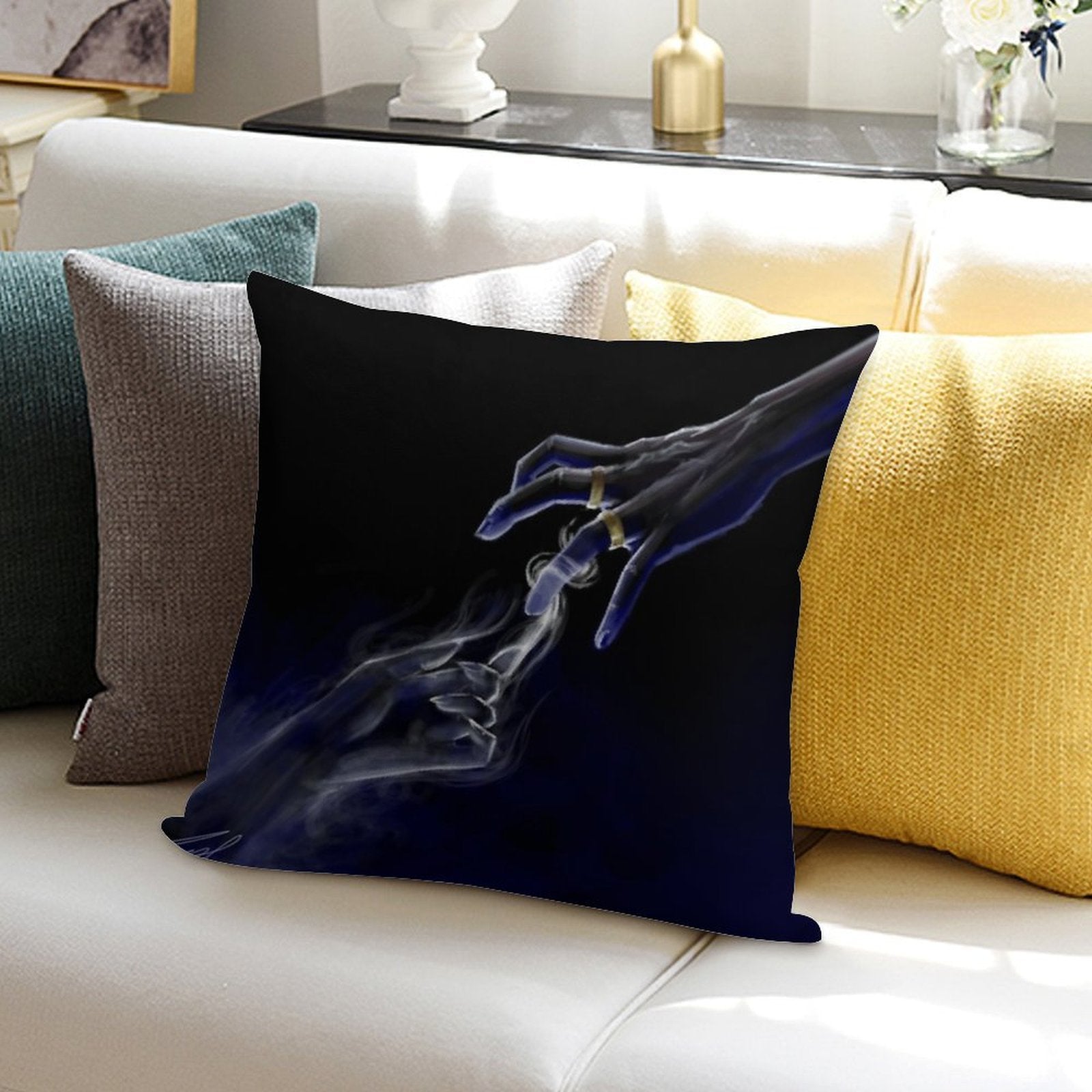 Just Let Me Go Or Take Me With You Soft High-Density Material Throw Pillow