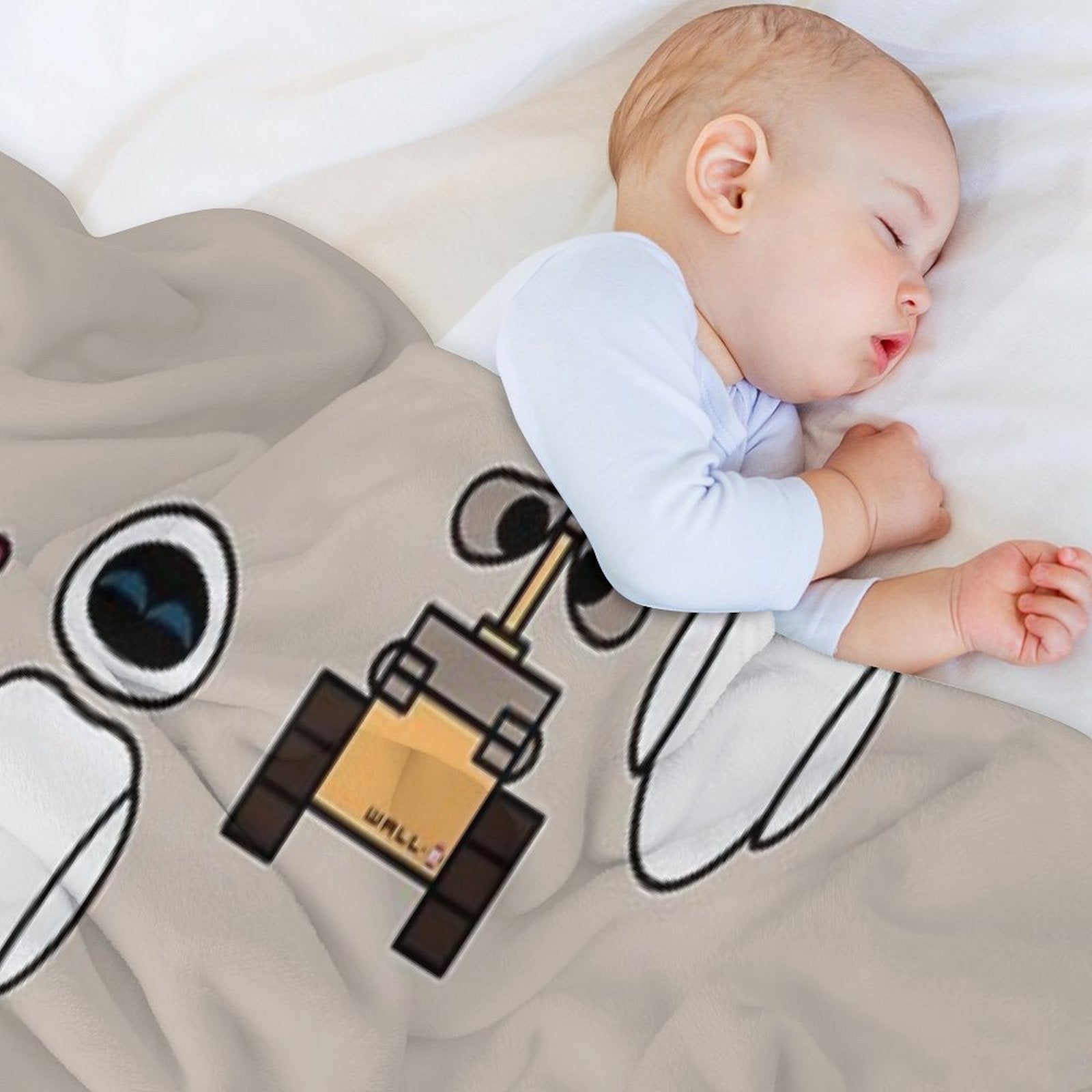 Wall-E And Eve Anti-pilling Throw Blanket