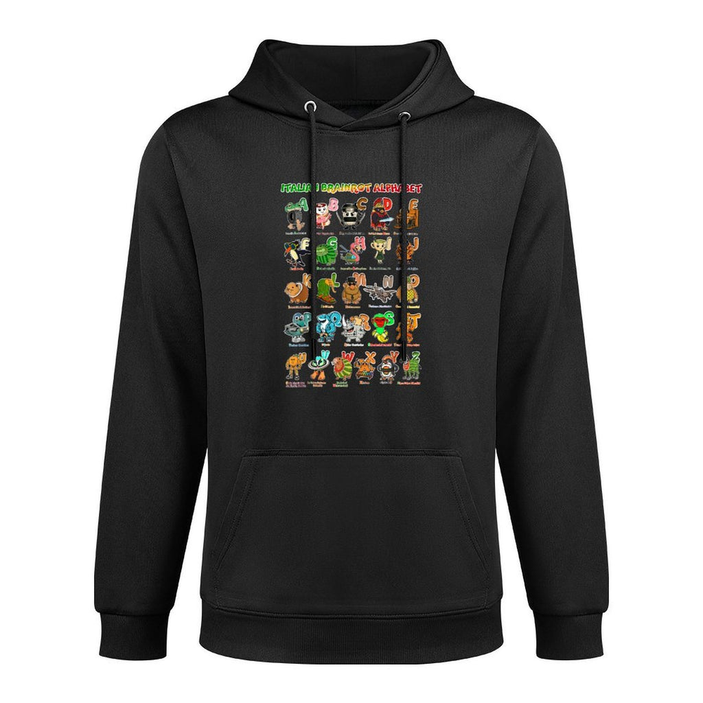 Italian Brain Rot Italian Brainrot Funny Memes Character Unisex Design Hoodie