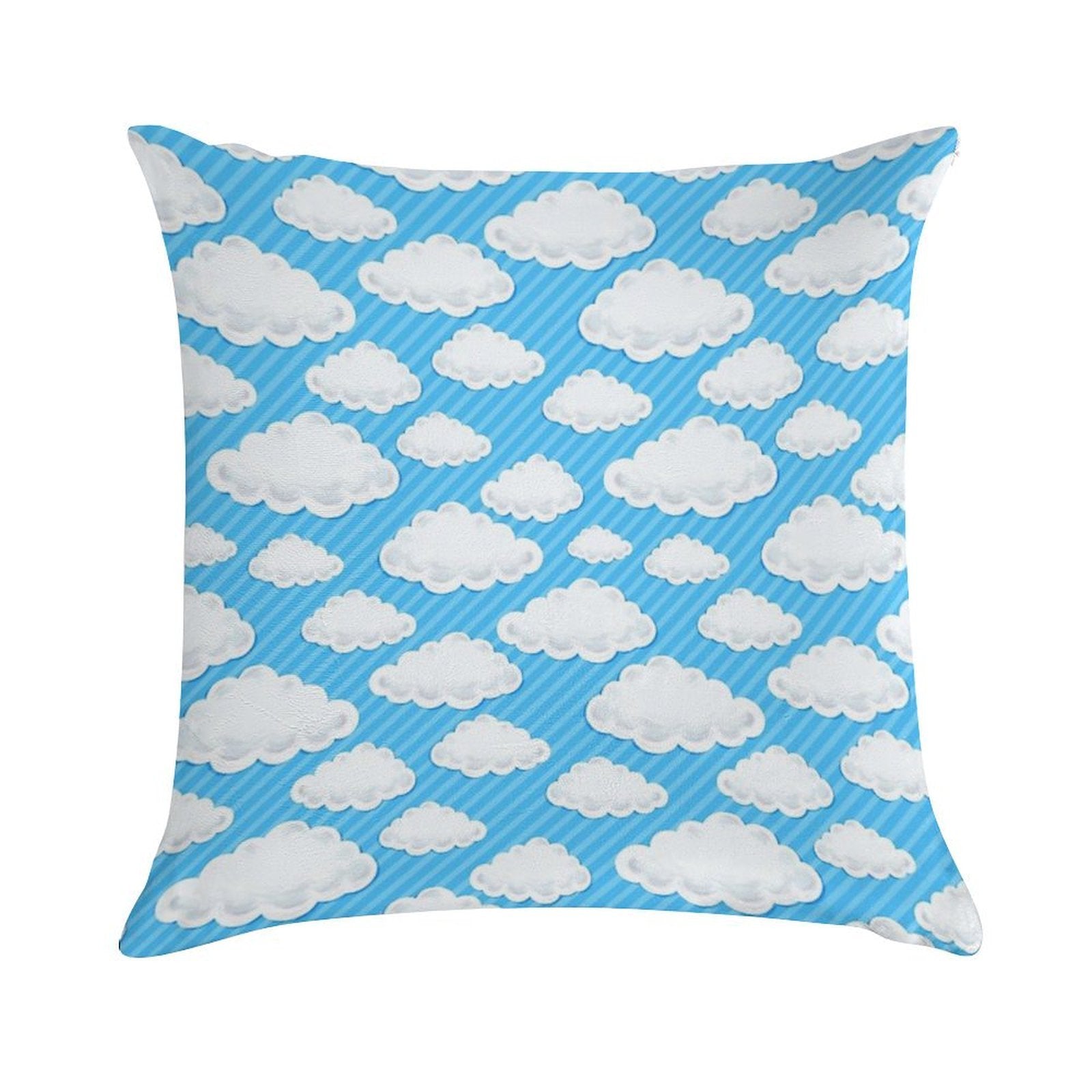 Clouds Soft Durable Construction Throw Pillow