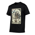 40th Birthday Tarot Card Funny Skeleton Birthday Celebration  Breathable T-Shirt