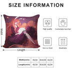 Alena Soft Short Plush Fabric Throw Pillow