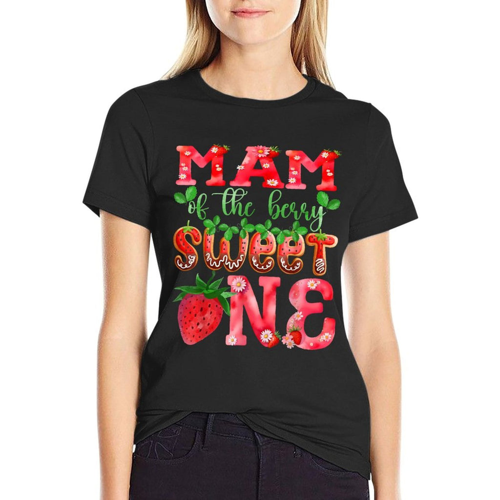 MAM Of The Berry Sweet One Strawberry  Soft T-Shirt