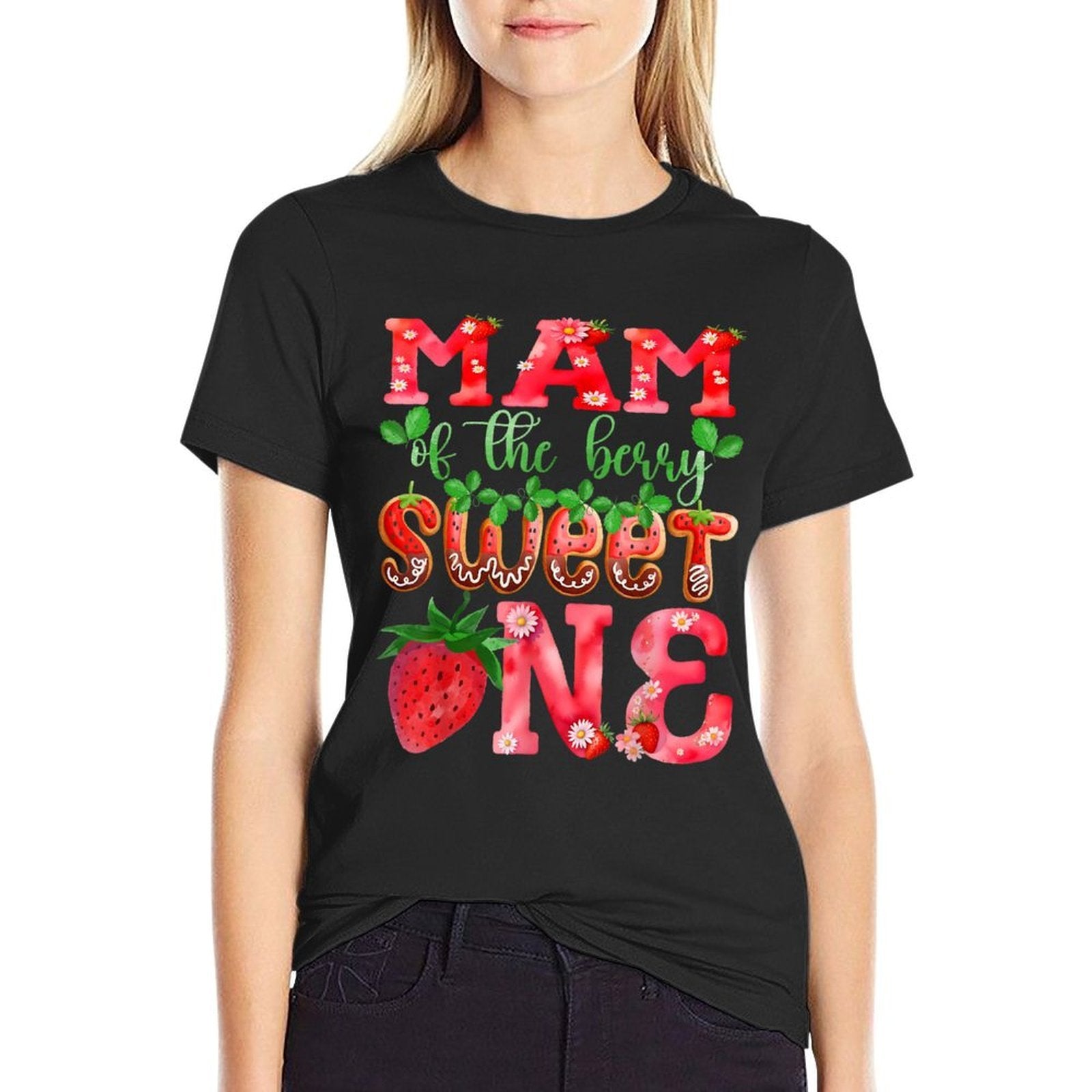 MAM Of The Berry Sweet One Strawberry  Soft T-Shirt