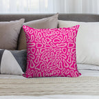 Lando Norris 2025 New Motif LANDO 4 Pink Soft Reinforced Edging Throw Pillow