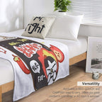 Buldak Korean Ramen Noodles Shiba Comfort Throw Blanket