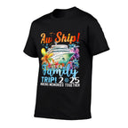 Aw Ship Fun Family Trip 2025 Summer Matching Family Cruise  Quick-drying T-Shirt