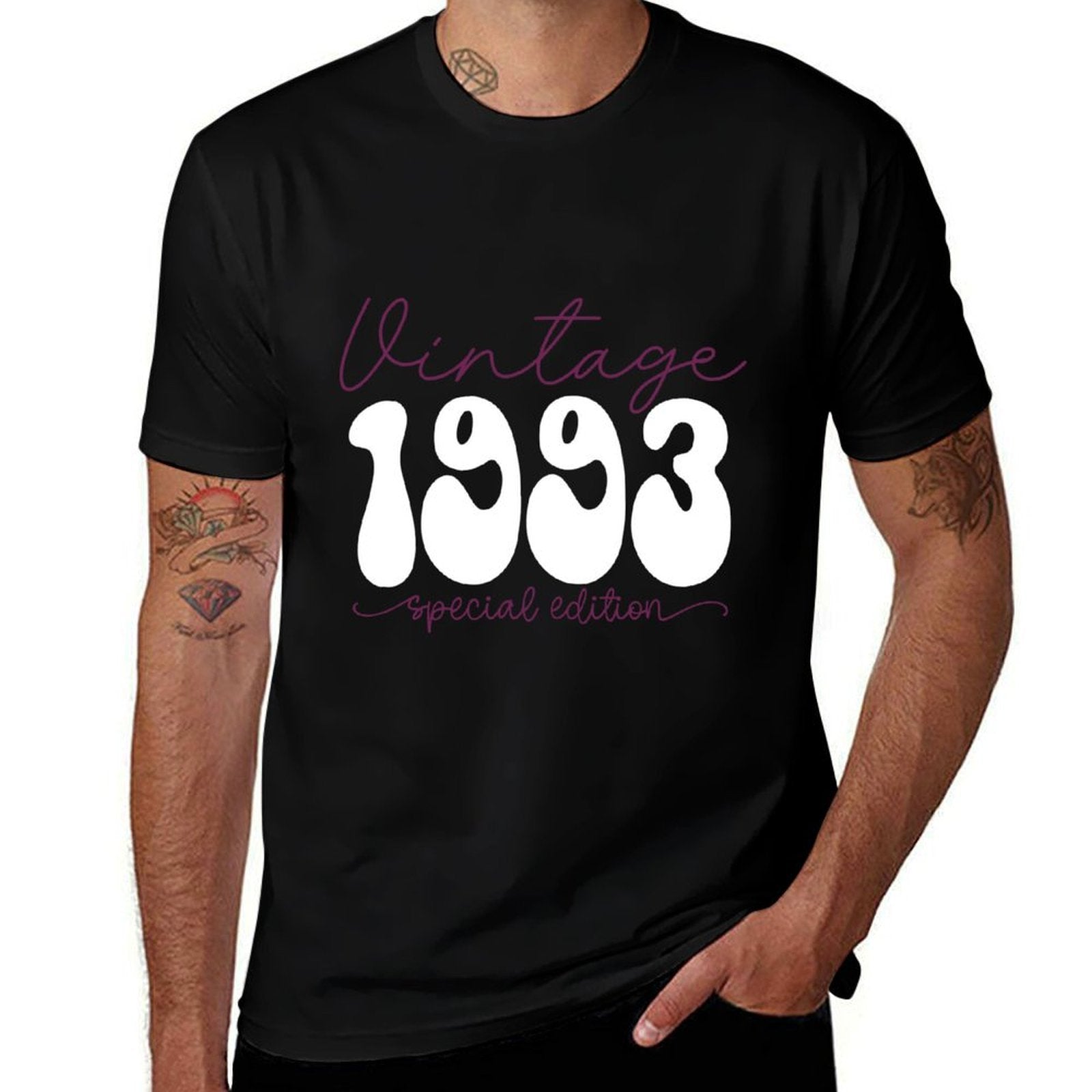 30 Years Old Vintage 1993 30th Birthday Decoration Men Women Sweatshirt  Odor-resistant T-Shirt