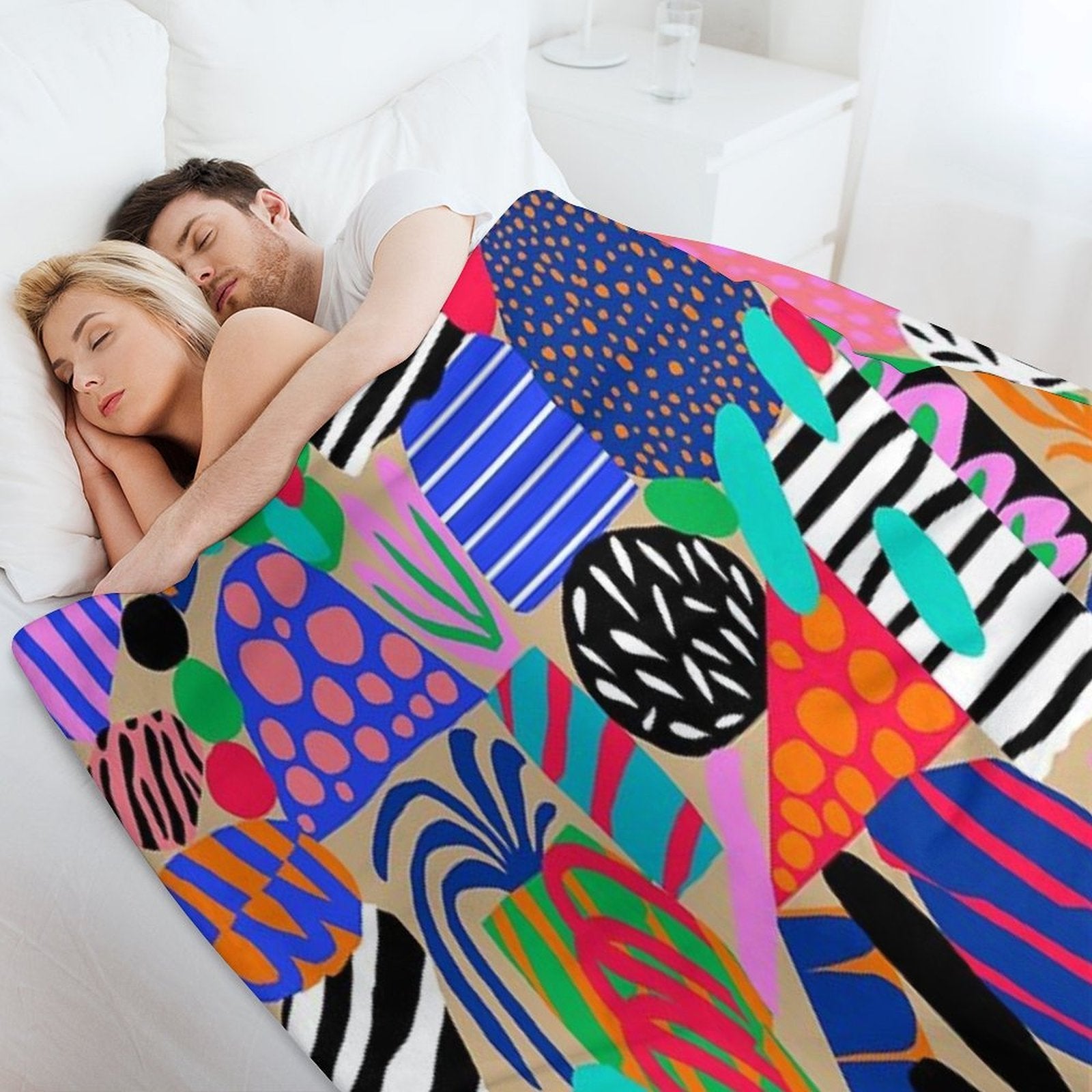 Space Garden Lightweight Throw Blanket
