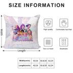 Kpop Demon Hunters Soft Luxury Feel Throw Pillow