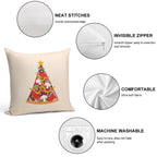 Pizza on Earth - Vegetarian Version Soft Skin-Friendly Throw Pillow