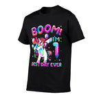 1 Years Old Dabbing Unicorn Gifts 1st Birthday Girl Party  Polyester Blend T-Shirt