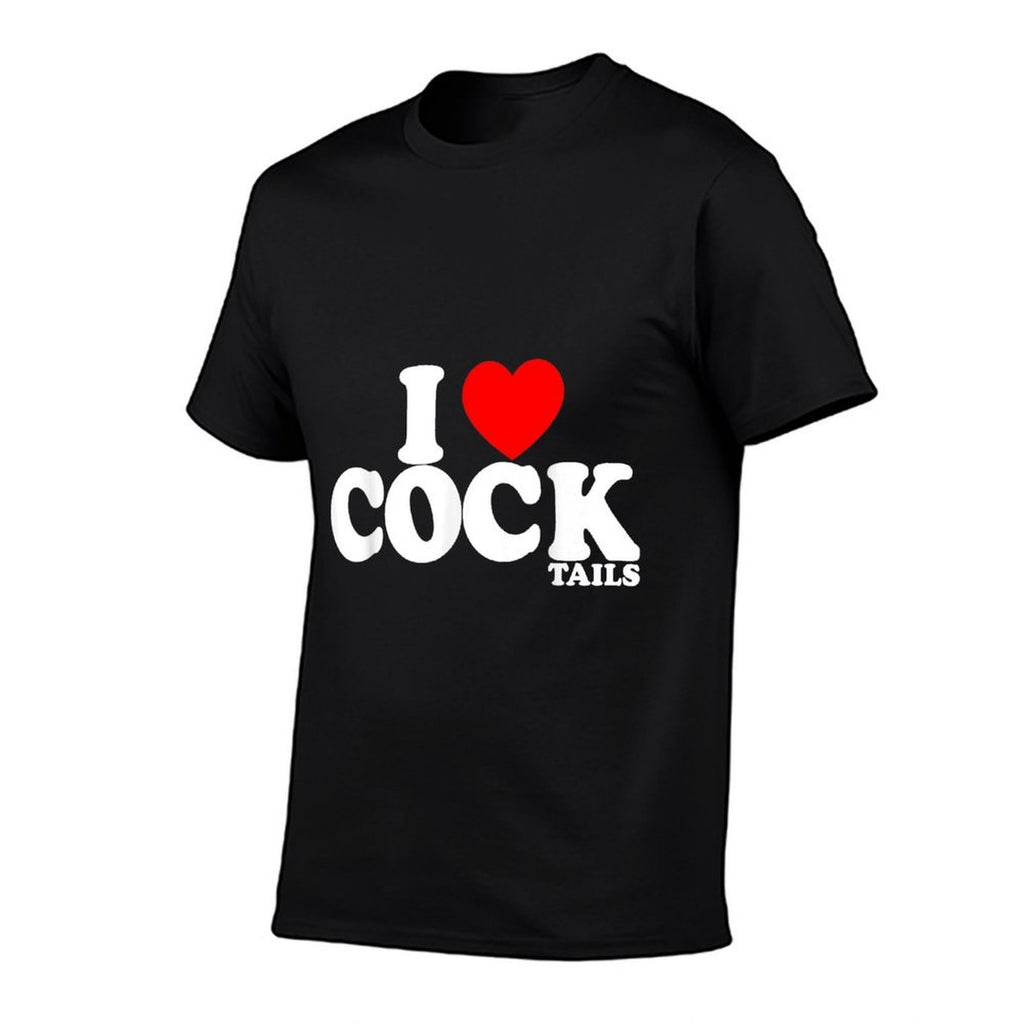 Funny I Love Cocktails I Heart Cocktails Alcohol Drinking  Odor-resistant T-Shirt