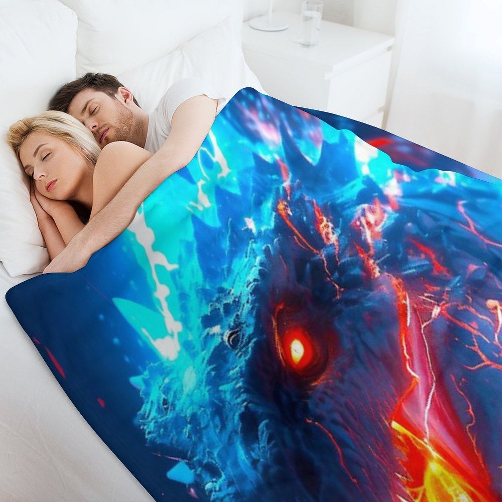 Godzilla 003 Durable Throw Blanket