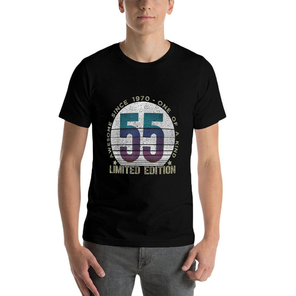 55 Year Old Gifts Vintage 1970 Limited Edition 55th Birthday  Graphic-printed T-Shirt