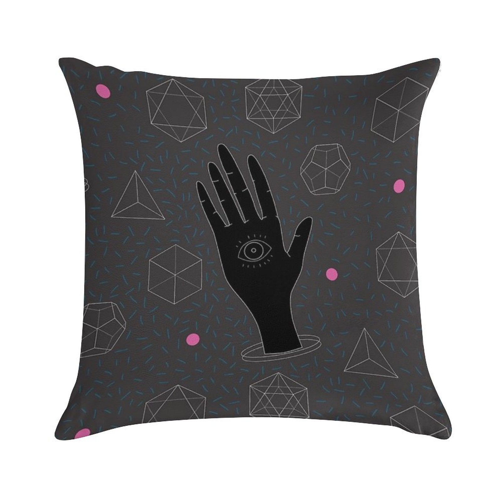 Sacred Geometry Soft Warmth Comfort Throw Pillow