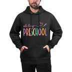 Oh Hey Preschool Welcome Back To School Teacher Student Kids Pilling-Resistant Hoodie