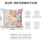 Cherry Dream Soft High-Density Material Throw Pillow