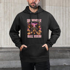 Inappropriate Easily Distracted by Small Dachshund Funny Shrink-Resistant Hoodie