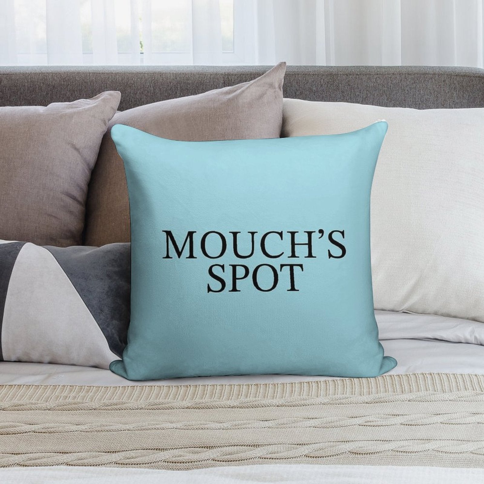 CHICAGO FIRE - MOUCH'S SPOT PILLOW Soft Hidden Zipper Throw Pillow