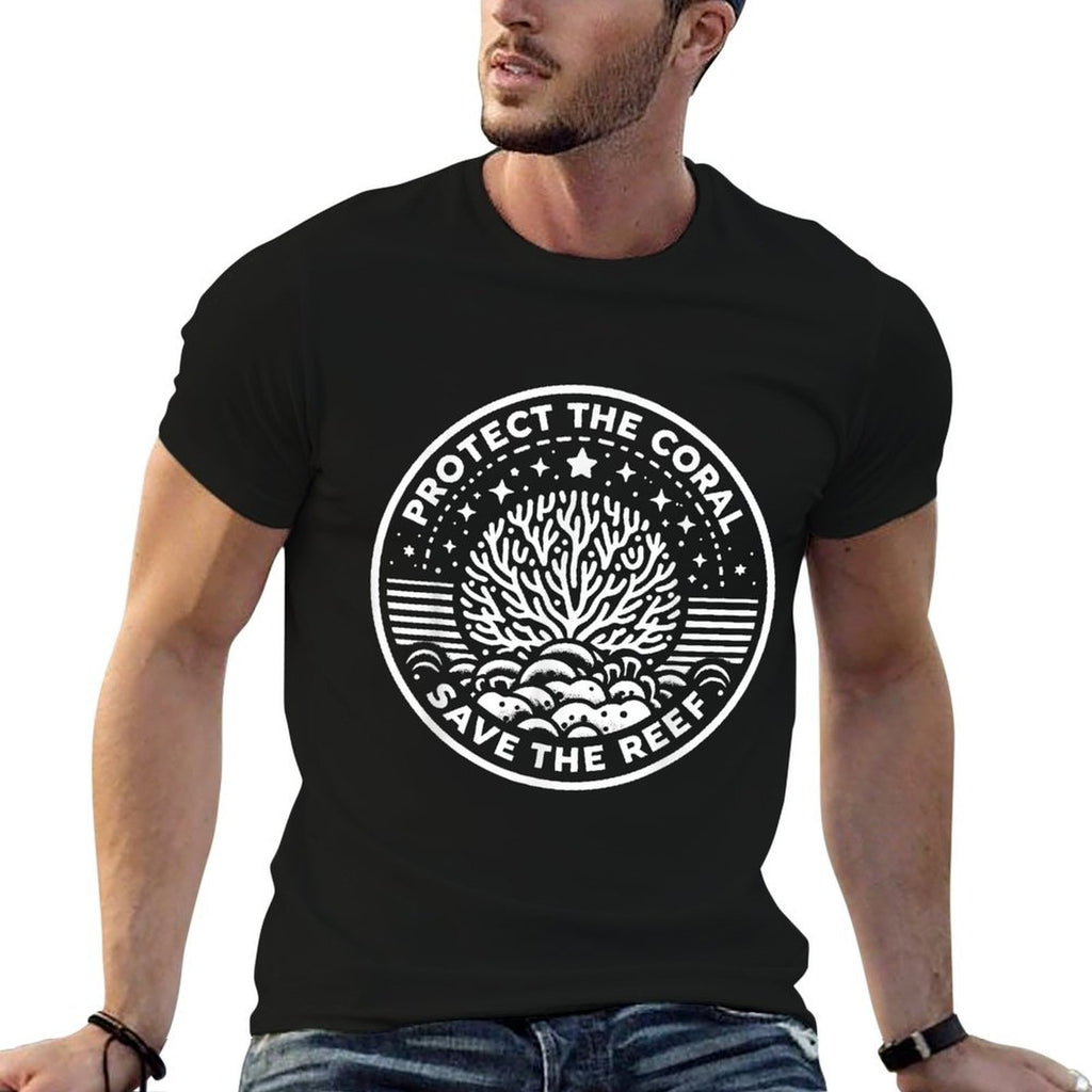 Protect The Coral Save The Reef Ocean Conservation Earth Day  Graphic-printed T-Shirt