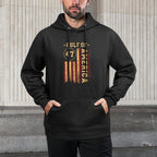 Gulf of USA America Funny USA Flag Customizable Surface Hoodie