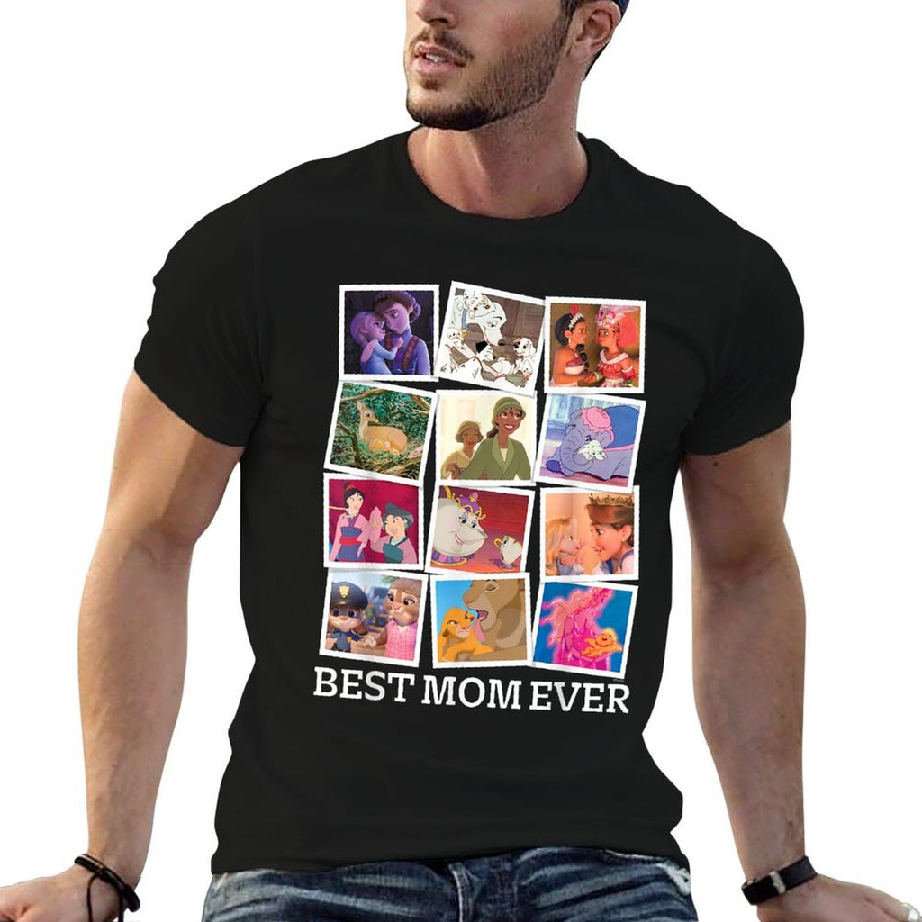 Disney Movie Moms Mother’s Day Birthday Trip Best Mom Ever  Stretchy T-Shirt