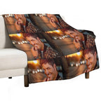 Chayanne Classic Photoshoot Machine-washable Throw Blanket