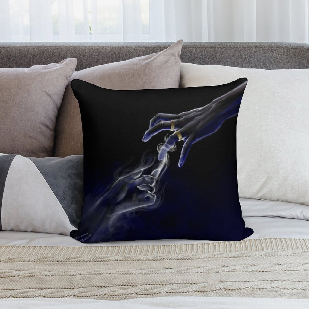 Just Let Me Go Or Take Me With You Soft High-Density Material Throw Pillow