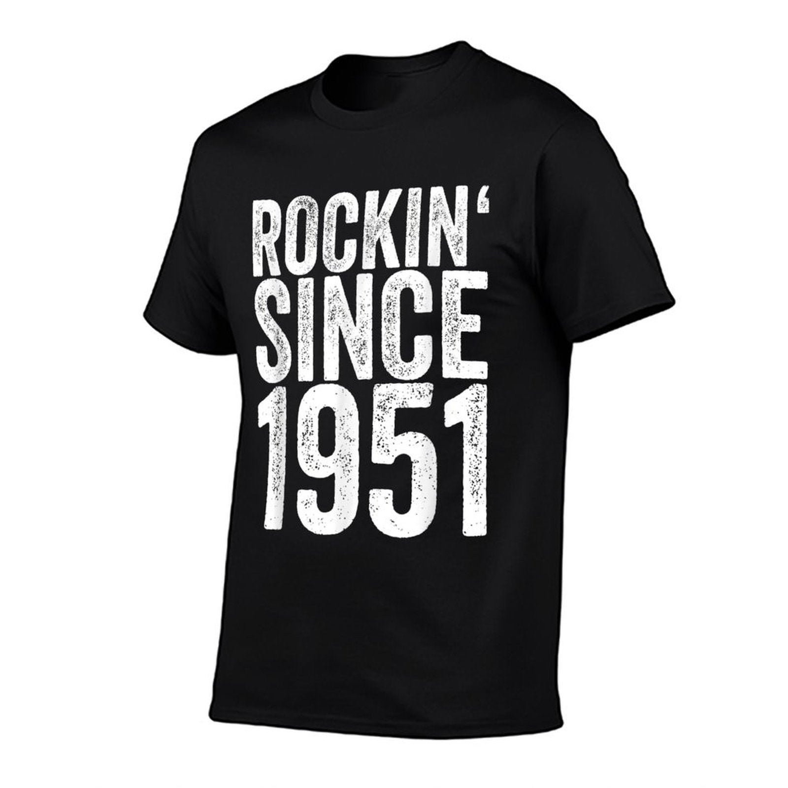 70 Years Old 1951 Funny Rock 70th Birthday  Relaxed-fit T-Shirt