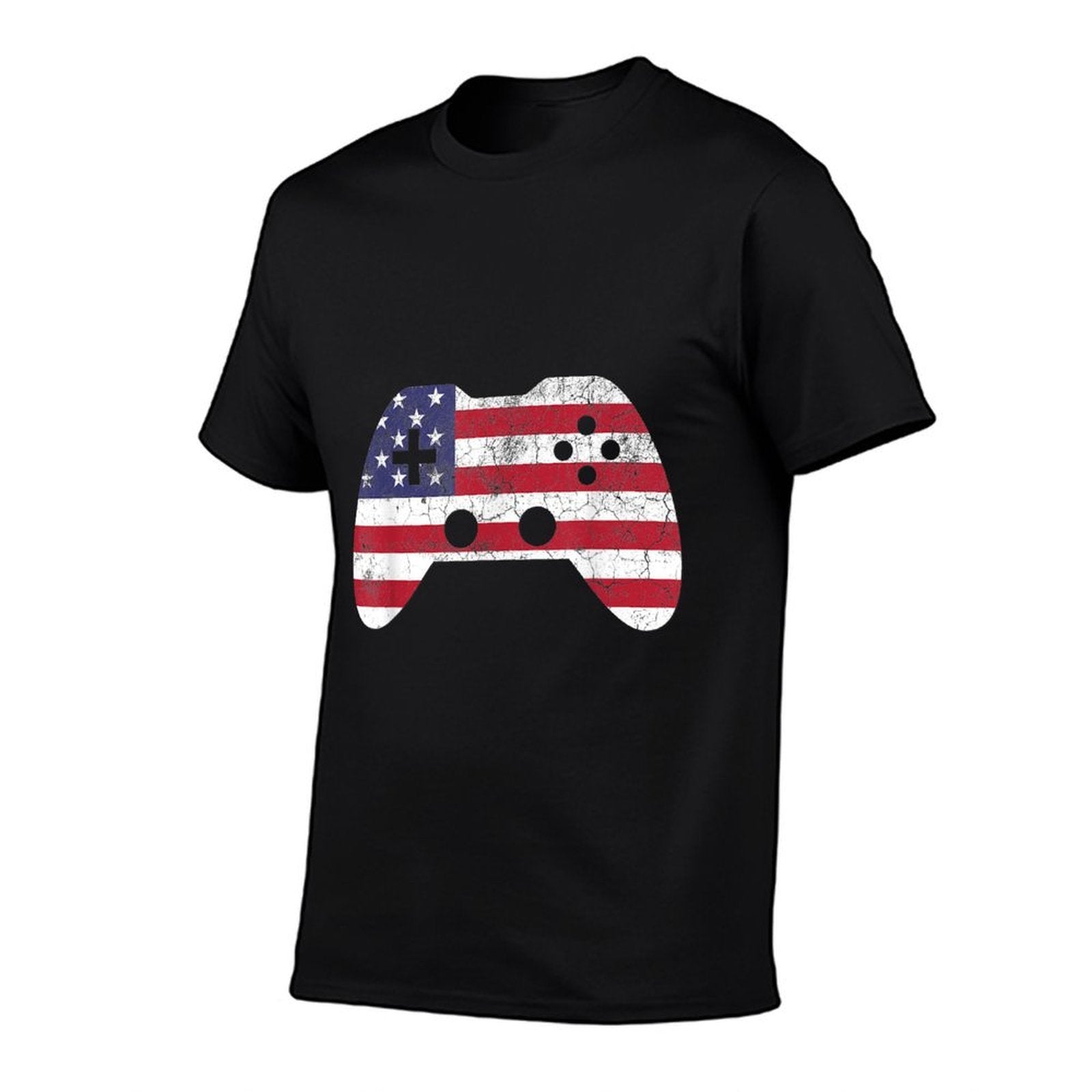 4th Of July T Video Game Gamer Kids Boys Men USA  Trendy Pattern T-Shirt