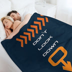 Oblivion Alton Towers Dont Look Down Premium Throw Blanket