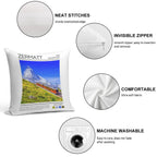 Zermatt - Switzerland - Photography Soft Hidden Zipper Throw Pillow
