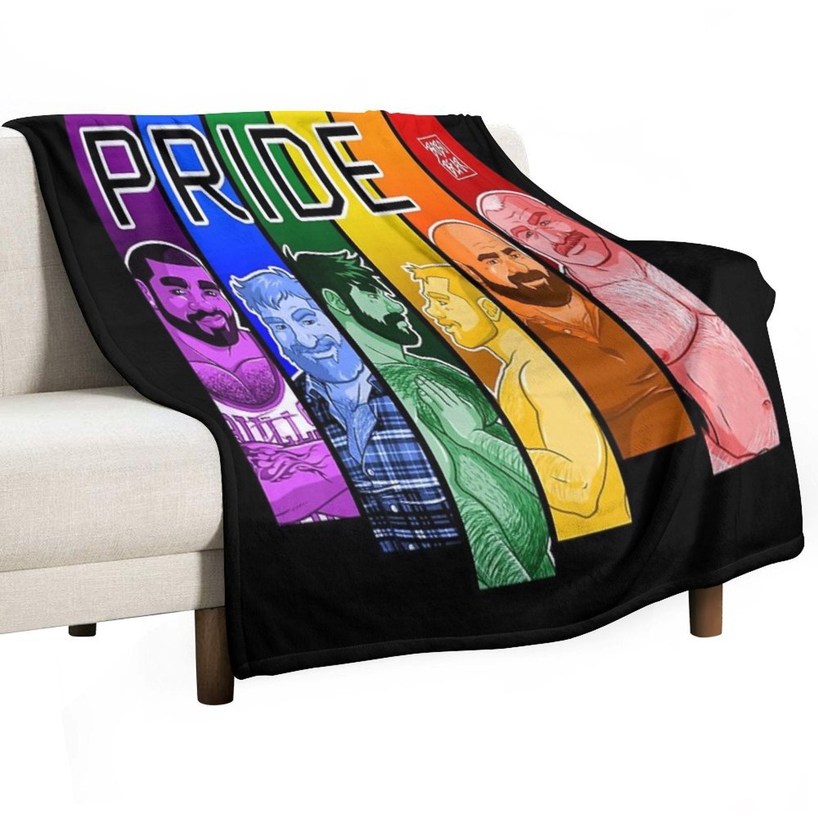 GAY PRIDE 2019 All-season Throw Blanket