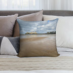 Towards Kingstone Island Weston-Super-Mare Soft Warmth Comfort Throw Pillow