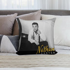Handsome Nathan Carter Soft Luxury Feel Throw Pillow