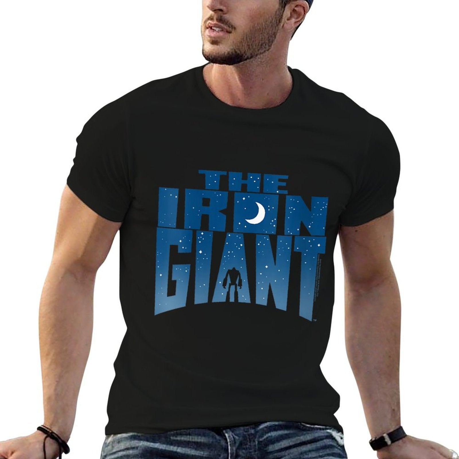 Iron Giant Twilight Logo  Slim-fit Cut T-Shirt