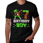 Birthday Boy Its My 7th Birthday Pixel Dabbing 7 Year Old  Affordable Price T-Shirt