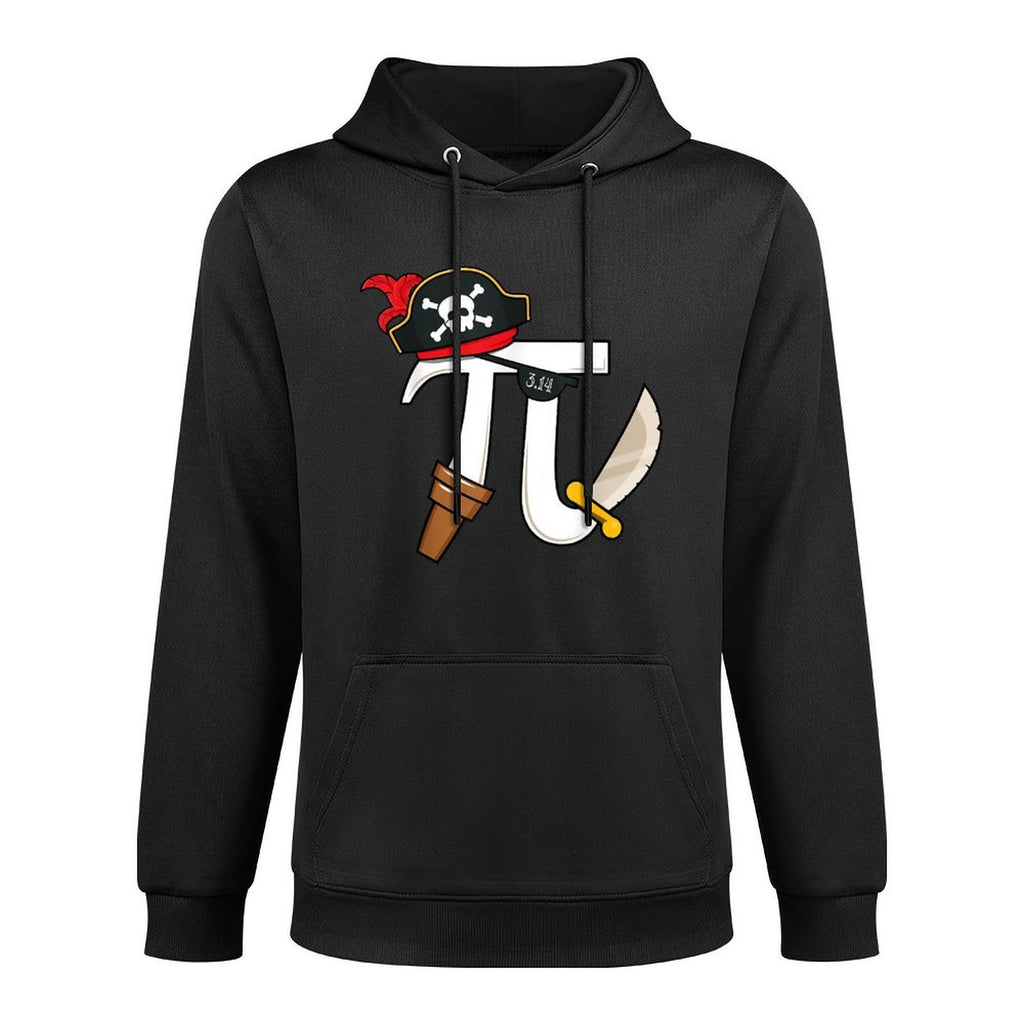 Funny Pi Rate Pirate Pi Day Boys Girls Science Math Teacher Adjustable Hood Hoodie