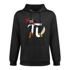 Funny Pi Rate Pirate Pi Day Boys Girls Science Math Teacher Adjustable Hood Hoodie