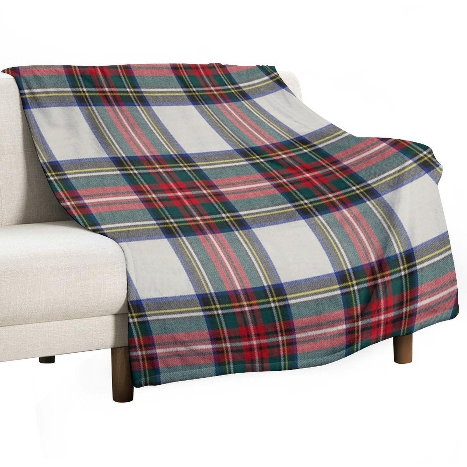 Stewart Dress Scottish Tartan Premium Throw Blanket