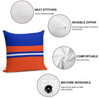 Florida Blue Soft Durable Construction Throw Pillow