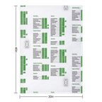 Excel Shortcuts White And Black Wrinkle-free Throw Blanket