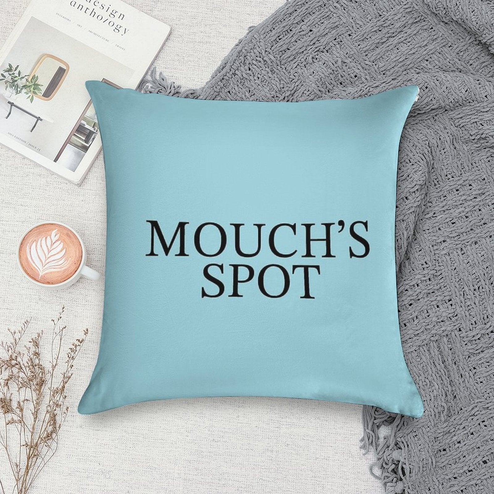 CHICAGO FIRE - MOUCH'S SPOT PILLOW Soft Hidden Zipper Throw Pillow