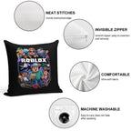 Roblox Kids Soft Bedroom Essential Throw Pillow