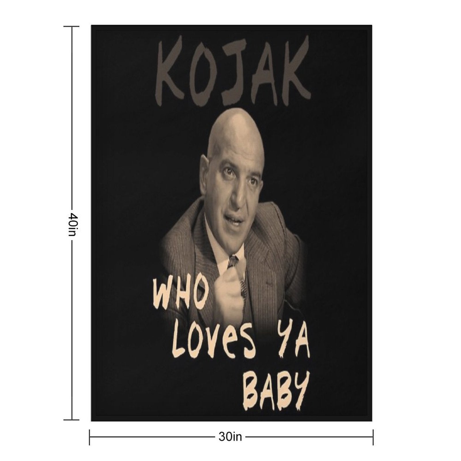 Who Loves Ya, Baby Multi-functional Throw Blanket